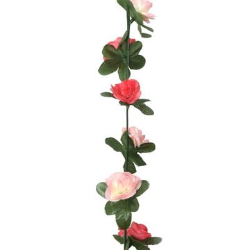 vidaXL Girlanden Künstliche Blumengirlanden 6 Stk Rosa 250 cm