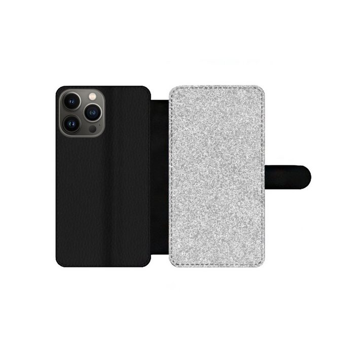 MuchoWow Handyhülle Granit - Struktur - Grau - Design Handyhülle Telefonhülle Apple iPhone 13 Pro Max