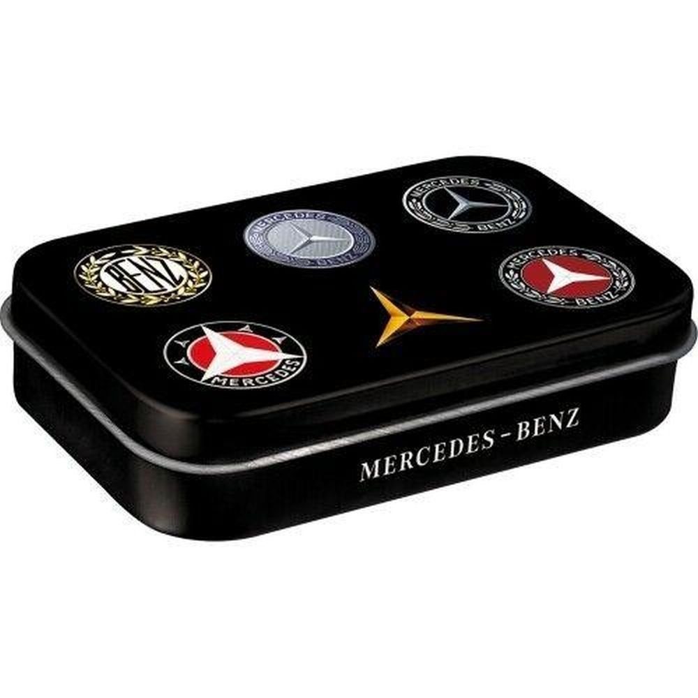 Nostalgic-Art Pillendose Pillendose XL - Mercedes-Benz - Mercedes-Benz Logos