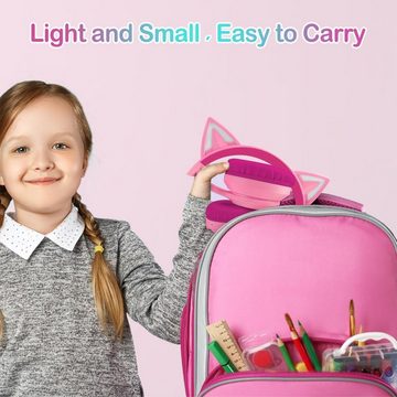 LOBKIN Kundenorientierte Lösungen Kinder-Kopfhörer (Stabile Tonübertragung, minimale Latenz und hochauflösendes Audio ohne Verzerrung, mit anpassbarem RGB-Lichtdesign um Katzenohren,Ohrmuscheln ermöglichen)