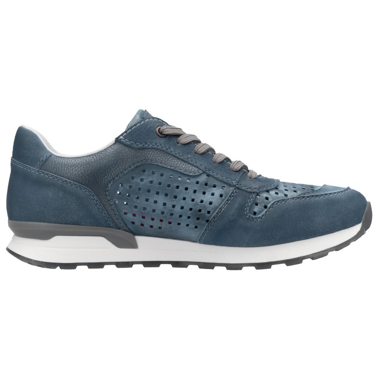 Rieker U0312 Herren Sneaker Turnschuhe, Sportschuhe, Freizeitschuhe, Halbschuhe, Schnürschuhe
