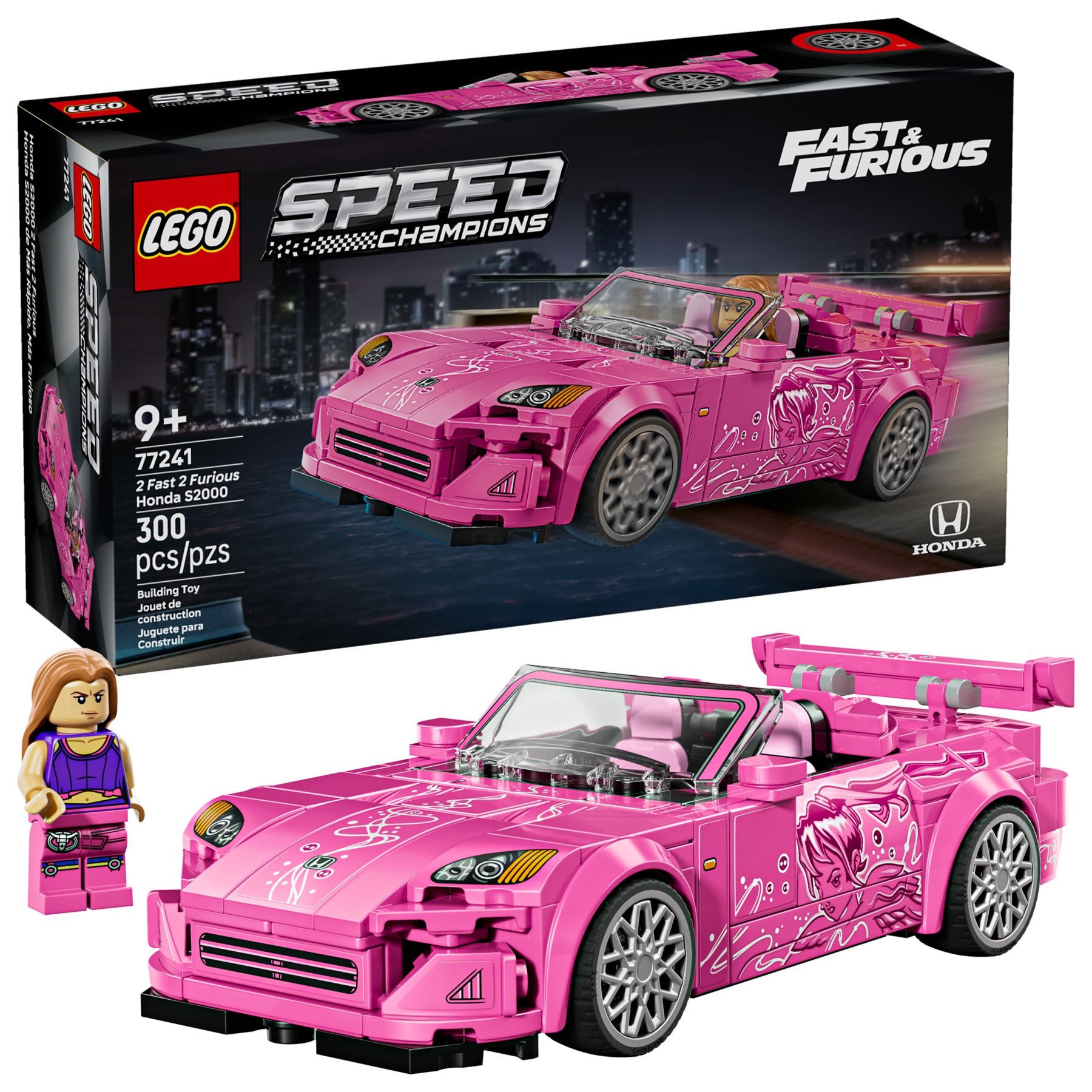 LEGO® 77241 2 Fast 2 Furious – Honda S2000 Konstruktionsspielsteine