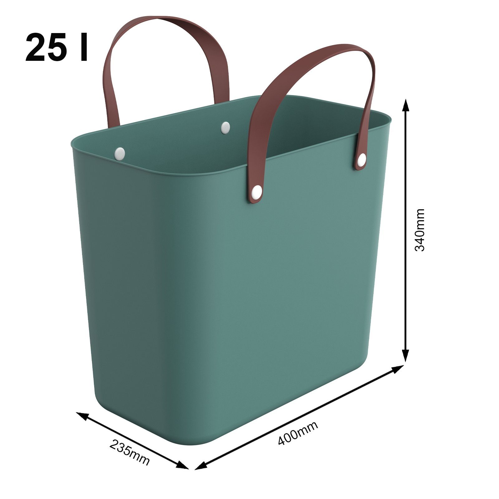 ROTHO Einkaufskorb Albula 2er-Set Einkaufskörbe Taschen 25l, 25 l günstig online kaufen