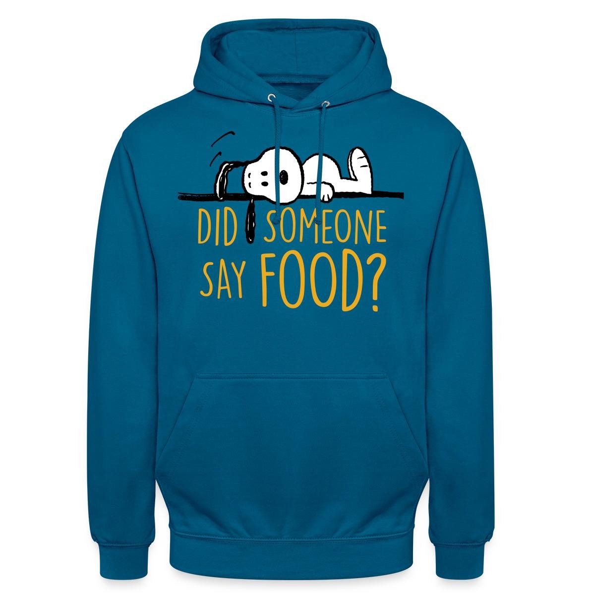 Spreadshirt Hoodie Peanuts Snoopy Ich Hab Hunger Lustiger Spruch Unisex Hoodie (1-tlg)