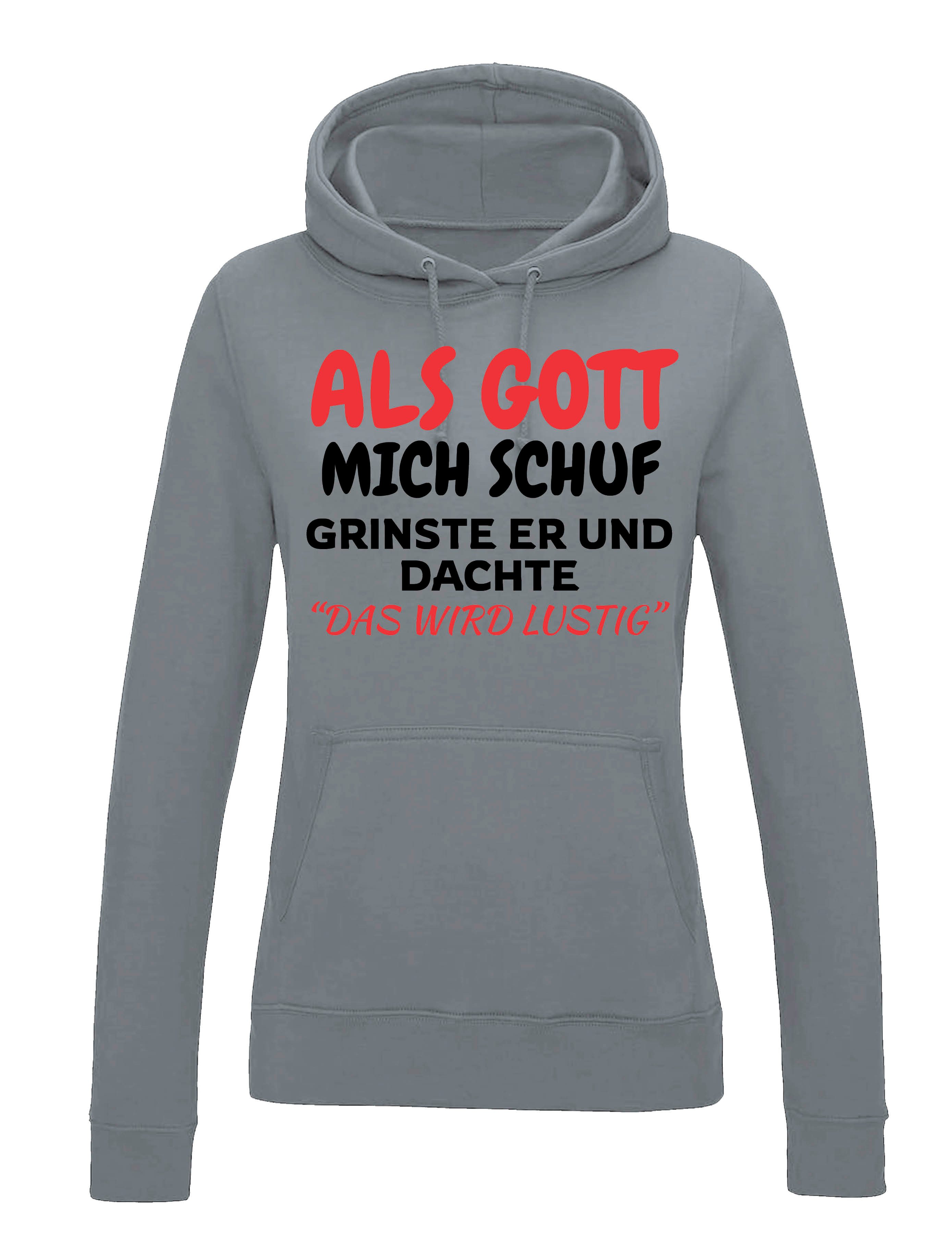 Youth Designz Kapuzenpullover Als Gott mich günstig online kaufen