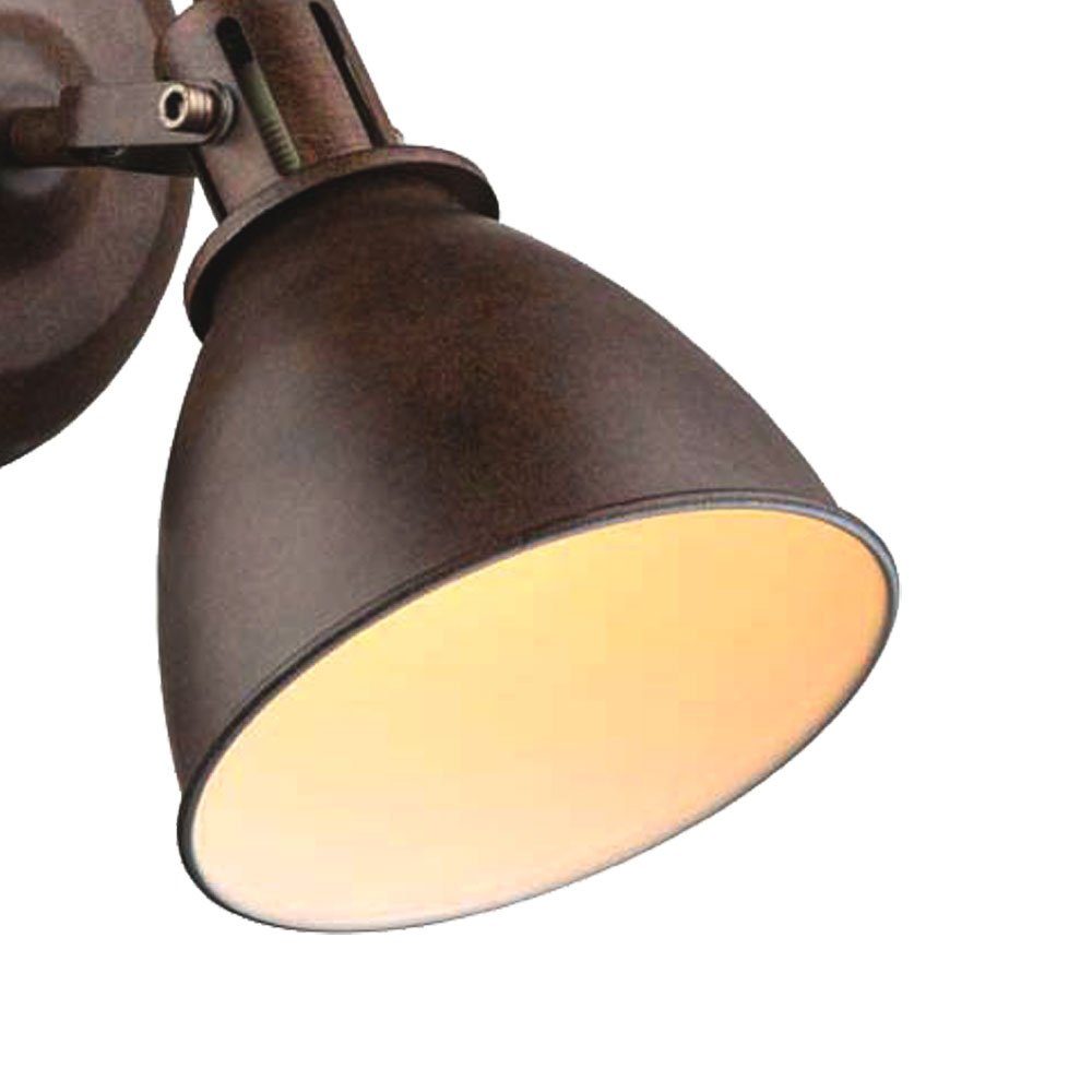 etc-shop Wandleuchte, Leuchtmittel nicht Spotleuchte Wandleuchte inklusive, Wandstrahler Wandlampe