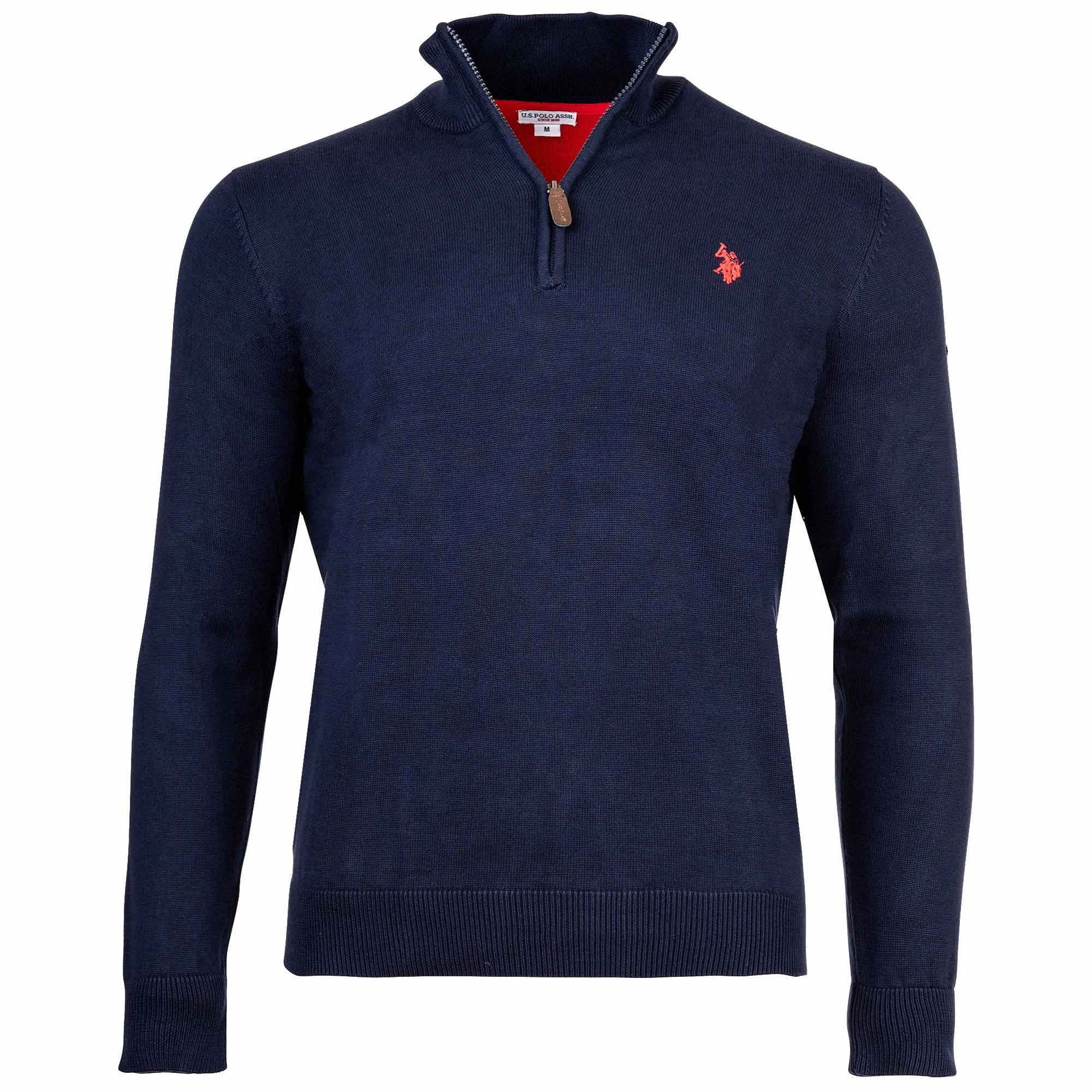 U.S. Polo Assn. Sweatshirt Herren Strickpullover 1er Pack Baumwolle (Packun günstig online kaufen
