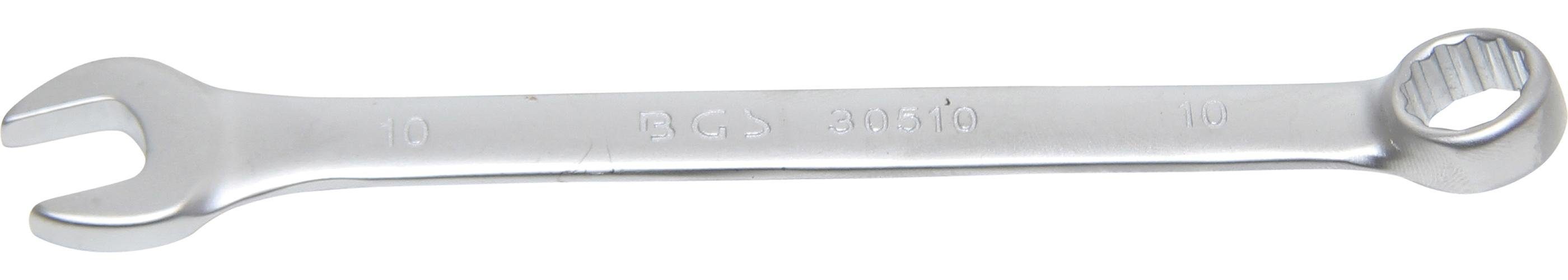BGS technic Maulschlüssel mm 10 SW Maul-Ringschlüssel