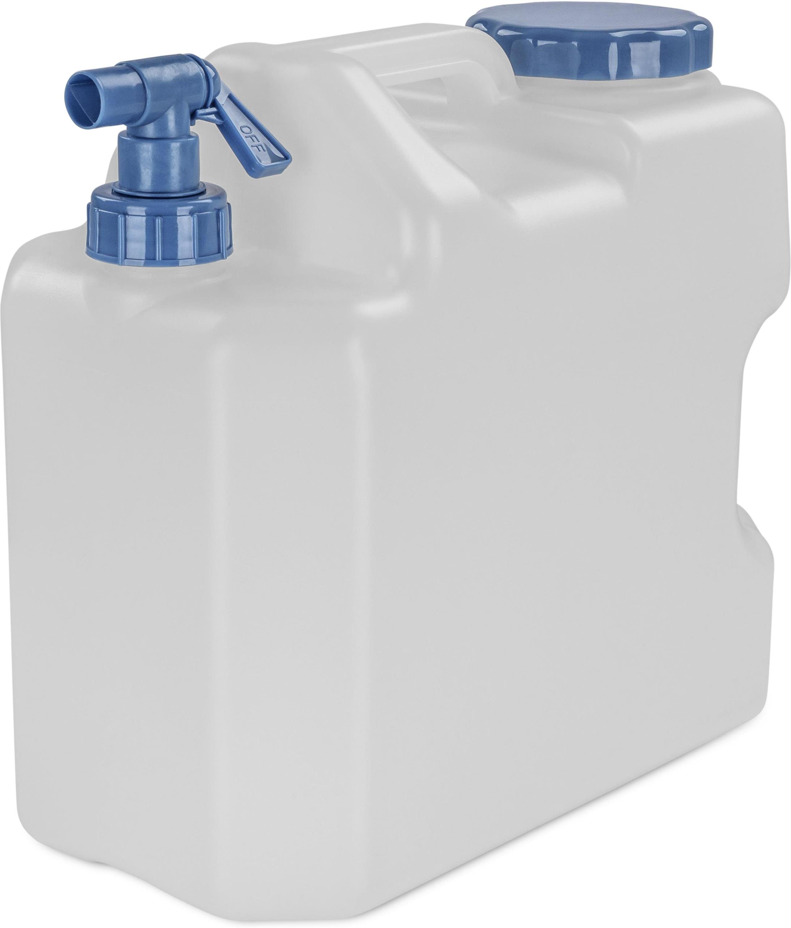 normani Kanister HDPE Wasserkanister 18 l Dispenser (1 St), Wassertank  Trinkwasserbehälter Camping-Kanister mit Hahn und Deckel - Lebensmittelecht