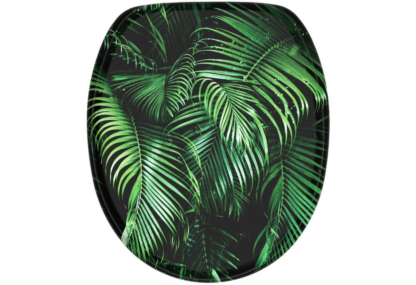 Sanilo WC-Sitz Palmdream mit Absenkautomatik, Toilettendeckel direkt vom Hersteller, hochwertig & modern mit Motiv, universell, leichte Montage