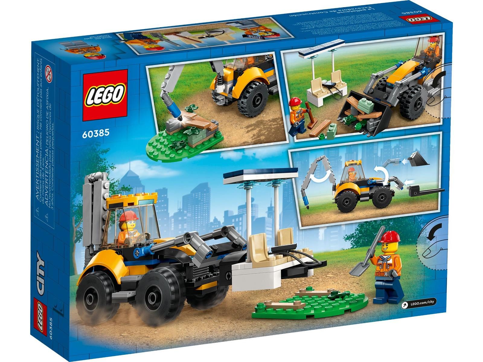 LEGO® LEGO® City 60385 Radlader Konstruktionsspielsteine, (148 St) günstig online kaufen
