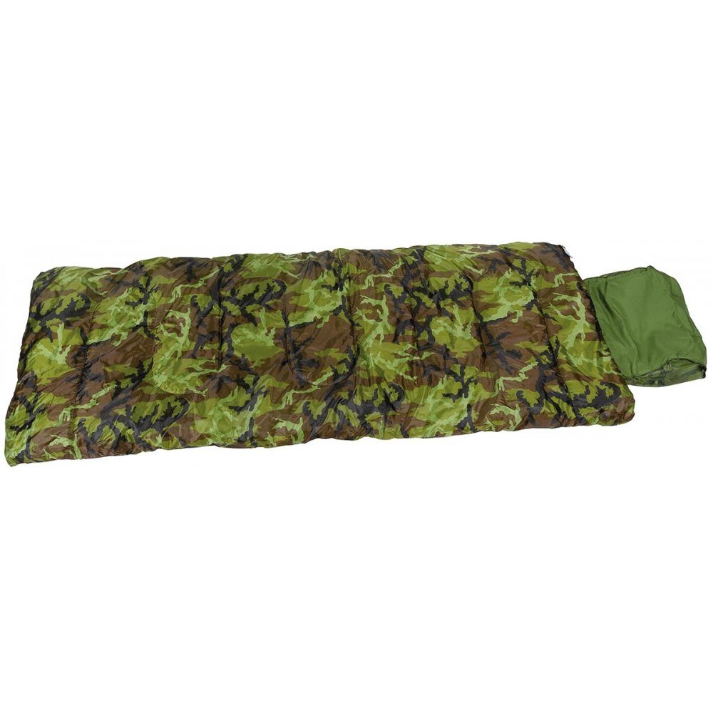 MFH Deckenschlafsack Israel. Pilotenschlafsack, M95 CZ tarn, 2-lagige Füllung