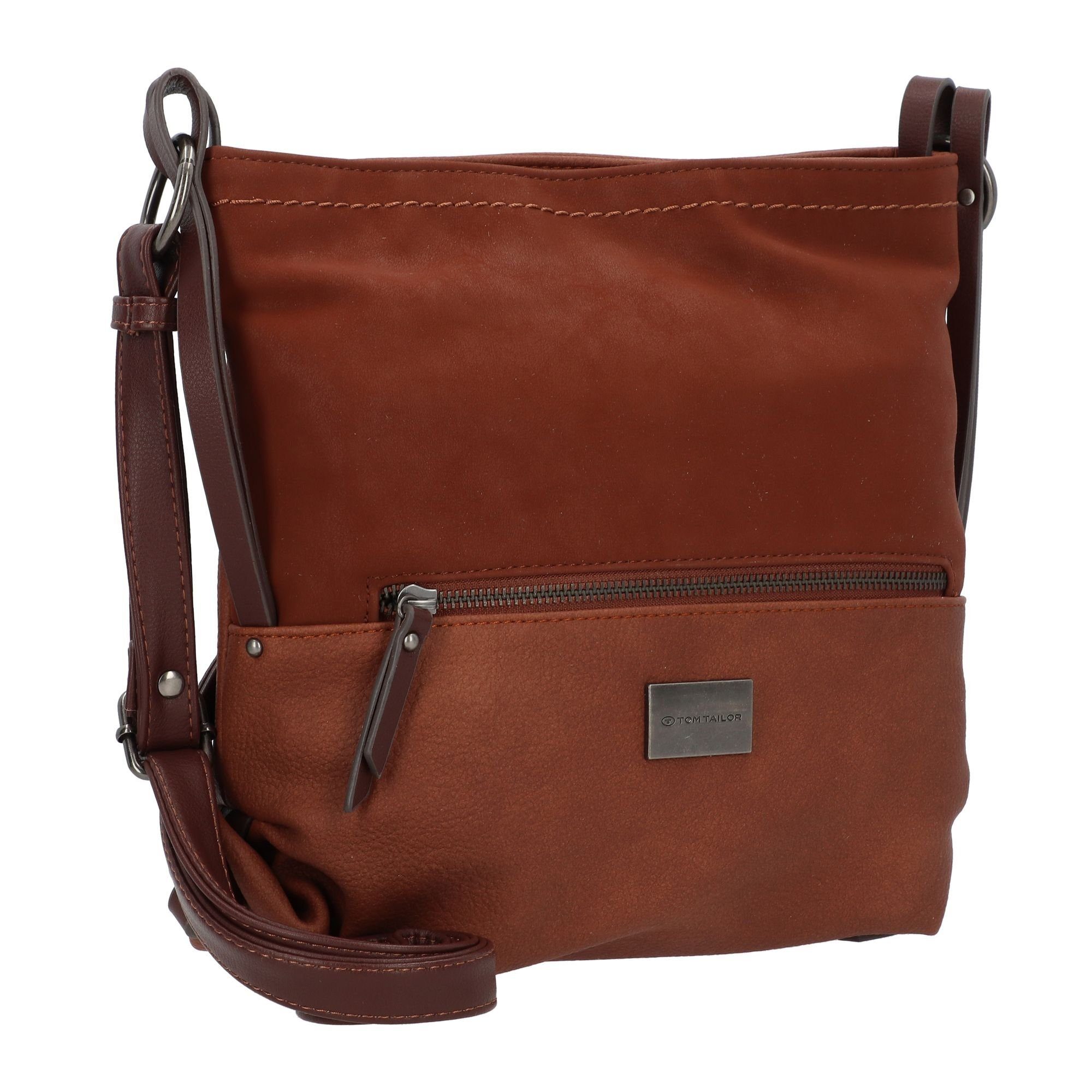 TOM TAILOR Umhängetasche Elin, Polyurethan