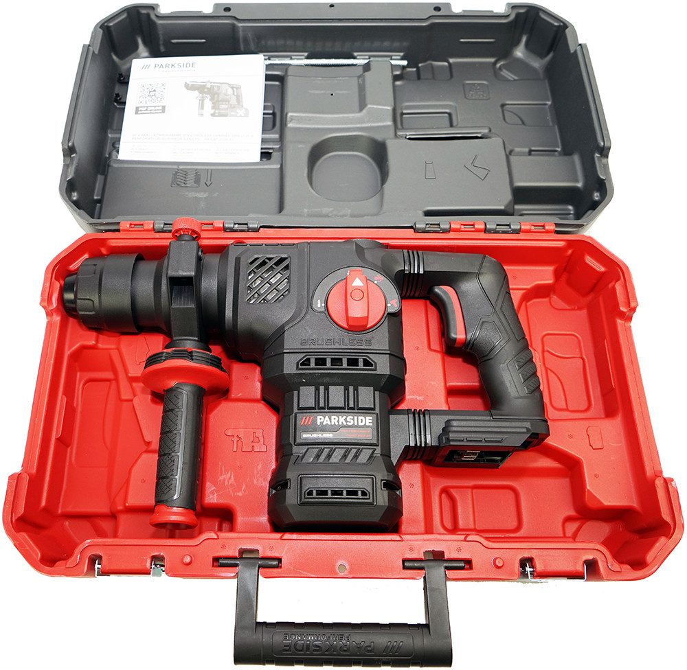 PARKSIDE PERFORMANCE® Akku-Kombibohrhammer 20V Bohrhammer PKHAP 2058 A1 ohne Akku u. Ladegerät, 20 V