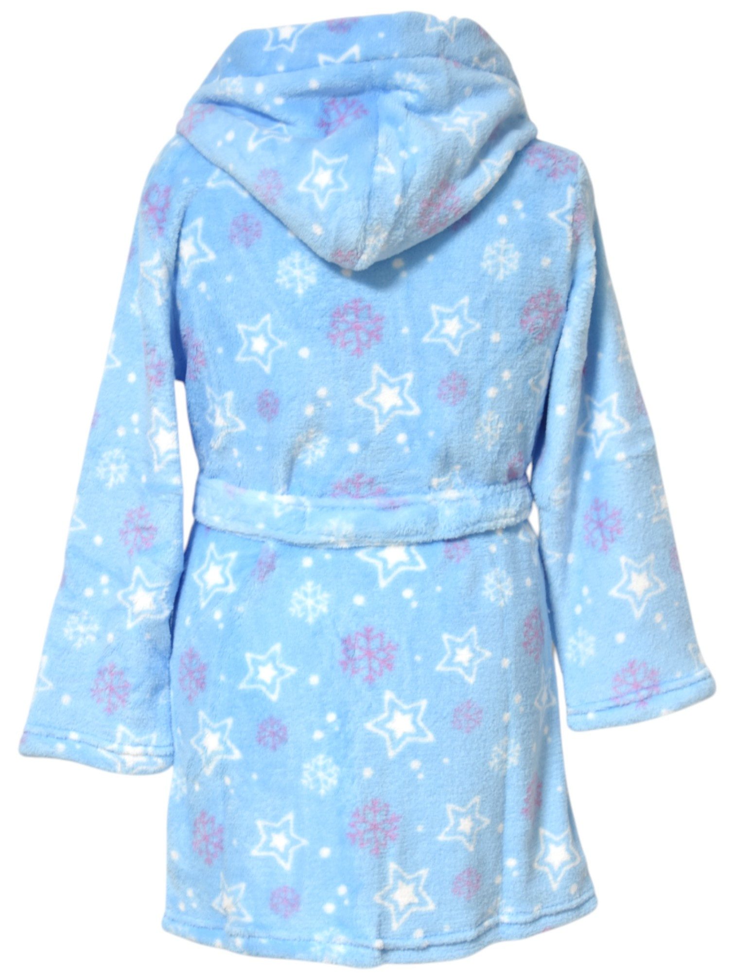 L.O.L. SURPRISE! Kinderbademantel All Over Print, Fleece, mit Kapuze, Bindegürtel, für Mädchen Gr. 92-98 cm