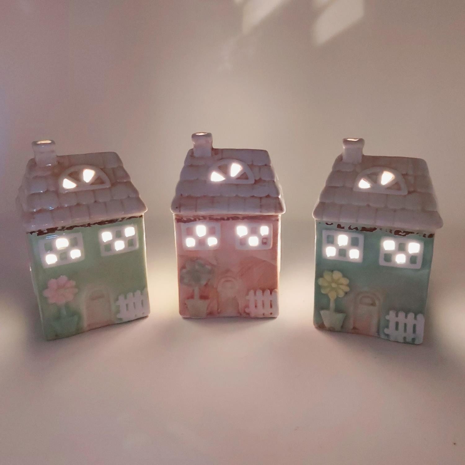 formano Dekofigur Frühlingszeit, Mit Timerfunktion, Mehrfarbig, Motiv: Häus günstig online kaufen