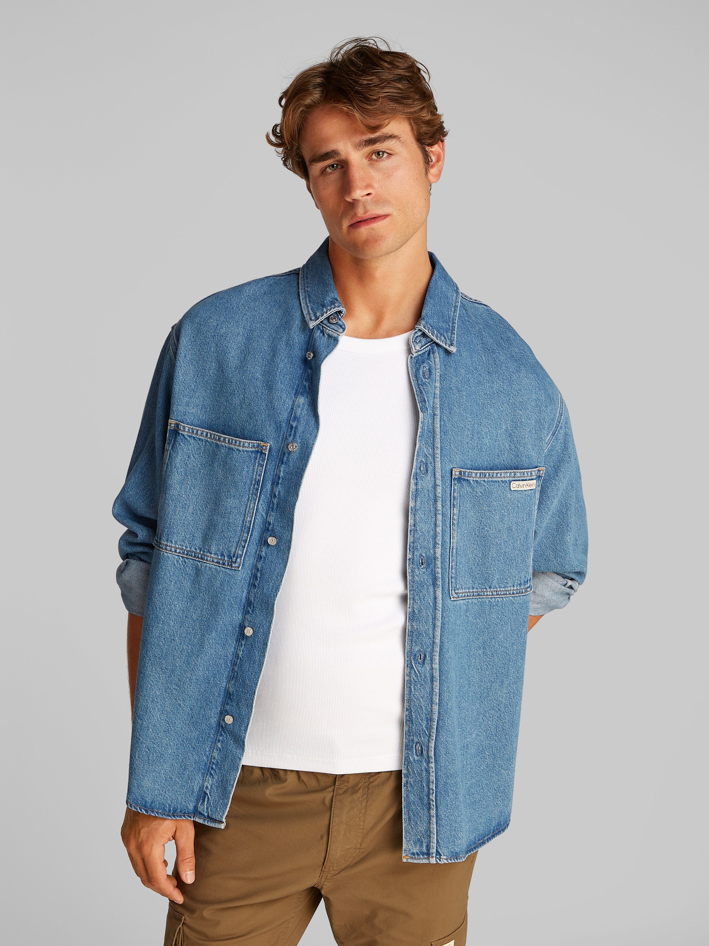 Calvin Klein Jeans Jeanshemd RELAXED DENIM günstig online kaufen