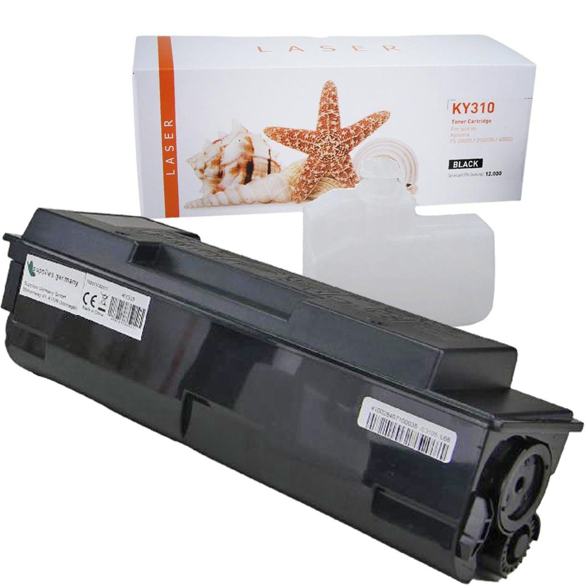 Tonerkartusche Kompatibel Kyocera TK-310, 1T02F80EU0 Schwarz