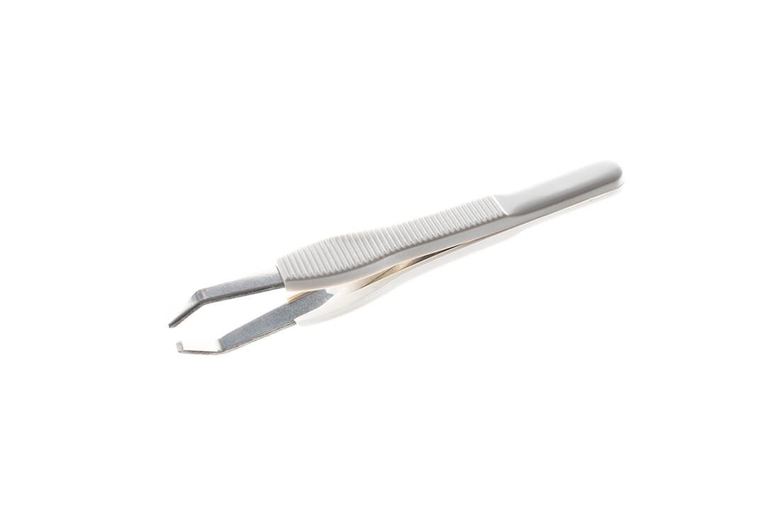 Seki EDGE Pinzette SS-510, Made in Japan, 85mm, Pinzette mit Anti-Rutsch-Beschichtung, Softgrip und Edelstahl