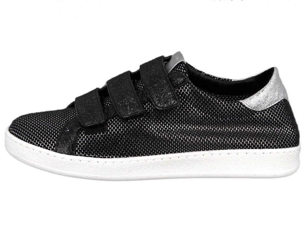 Donna Carolina D.Halbschuhe sw kombi Schnürschuh