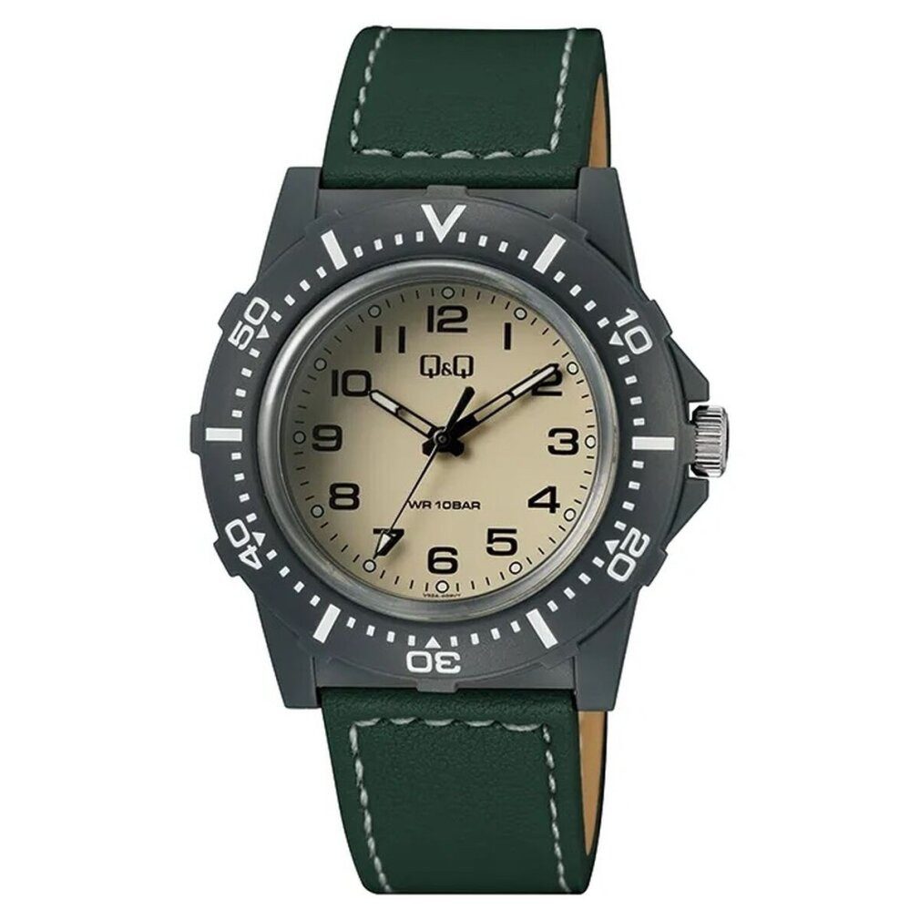 Q&Q Luxusuhr Herrenuhr V32A-009VY (42,5 mm)