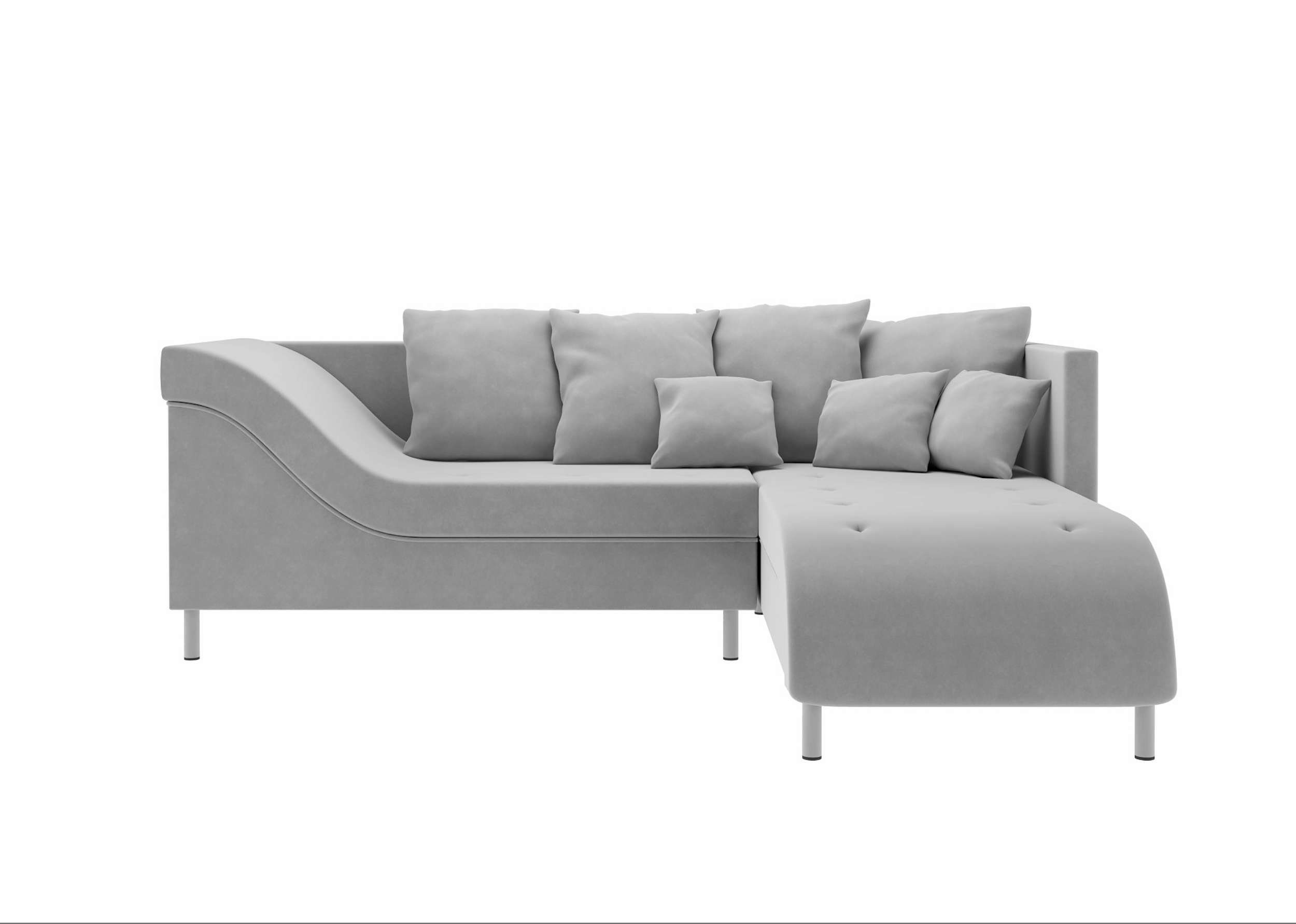 Stylefy Ecksofa Cindy, Modern in Design, oder Europa rechts mane L-Form, inklusive made links Eckcouch, Kissen, bestellbar