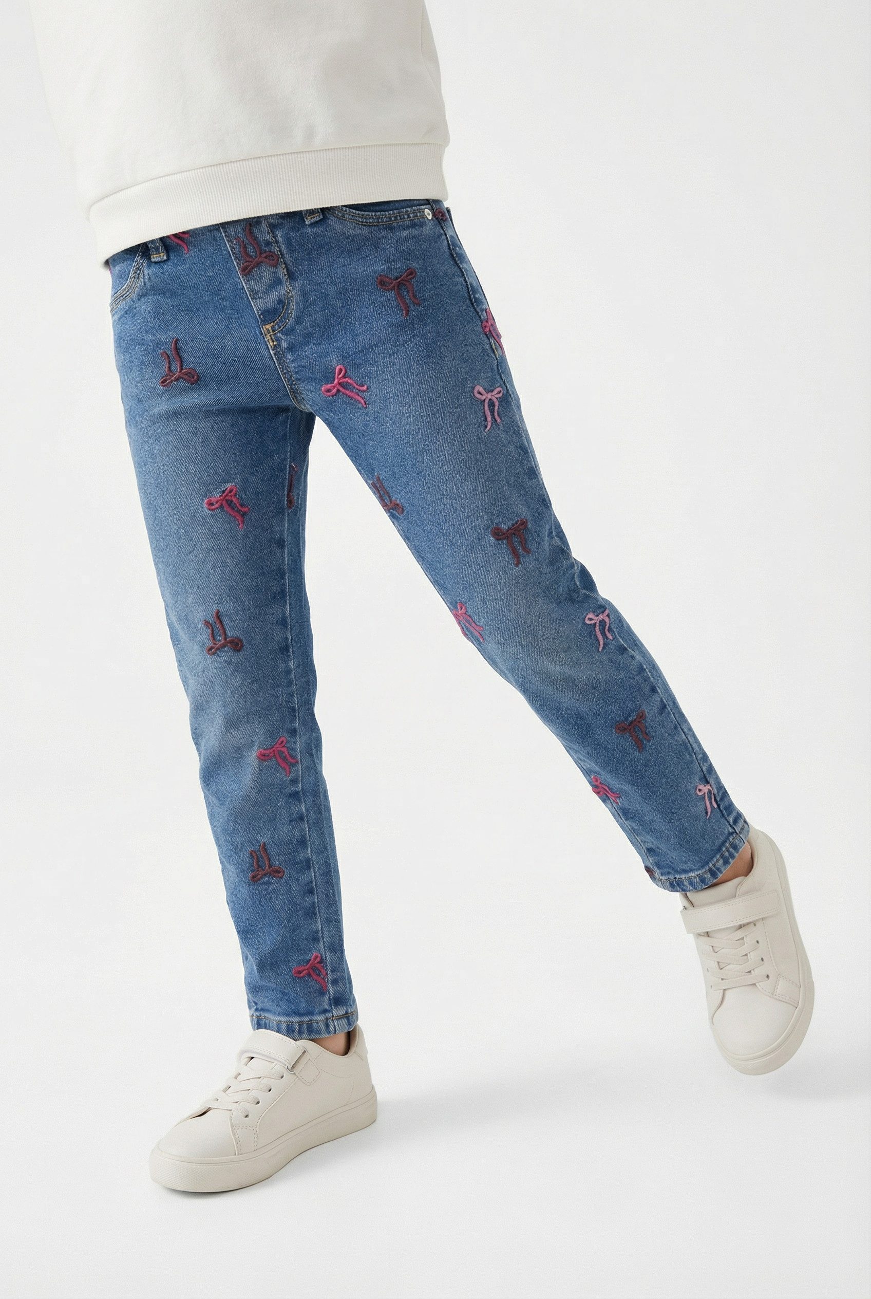 s.Oliver Junior Regular-fit-Jeans mit Print
