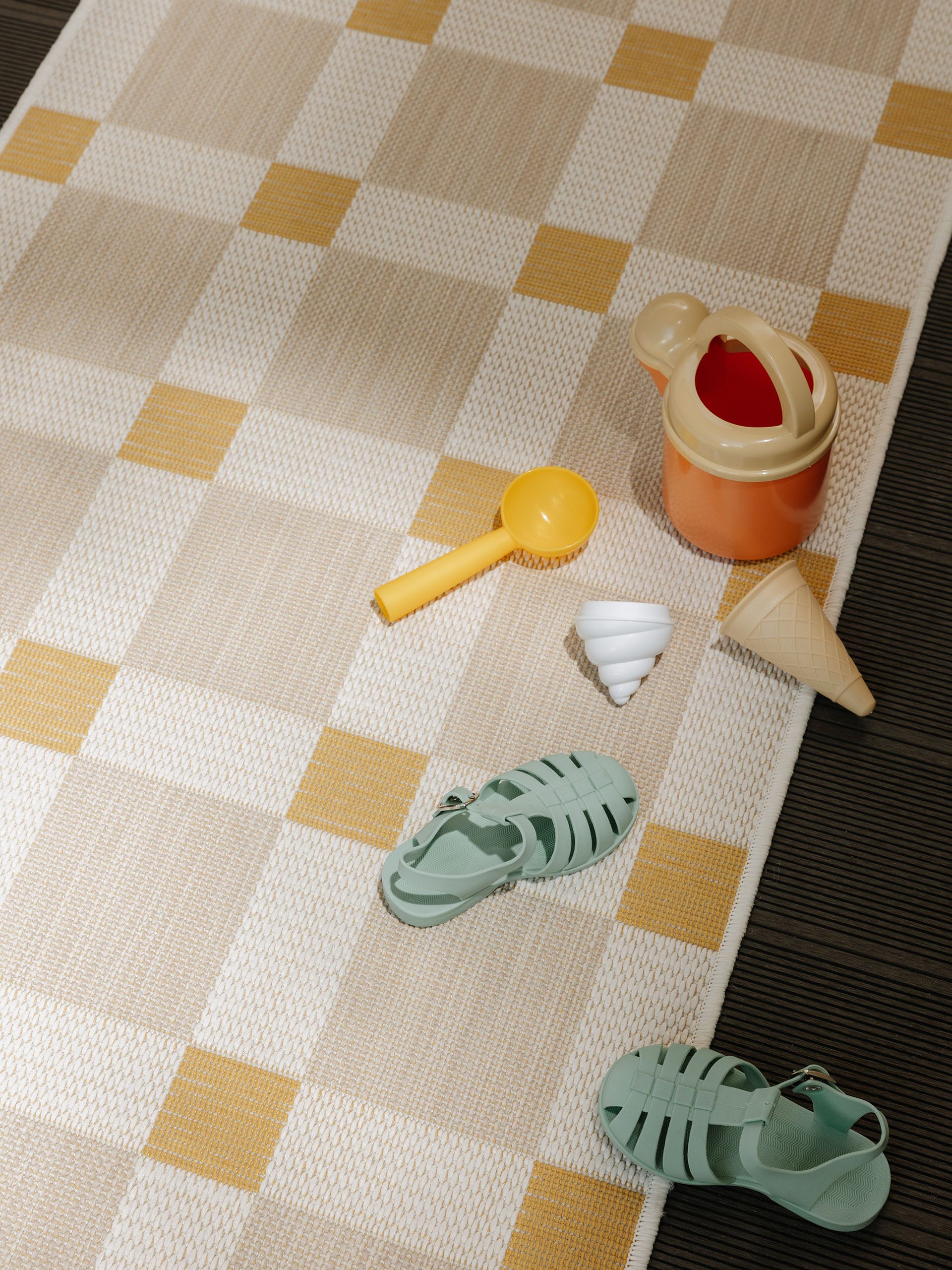benuta Outdoorteppich Vega, rechteckig, Höhe: 5 mm, Kunstfaser, Berber, Ethno-Style, Wohnzimmer
