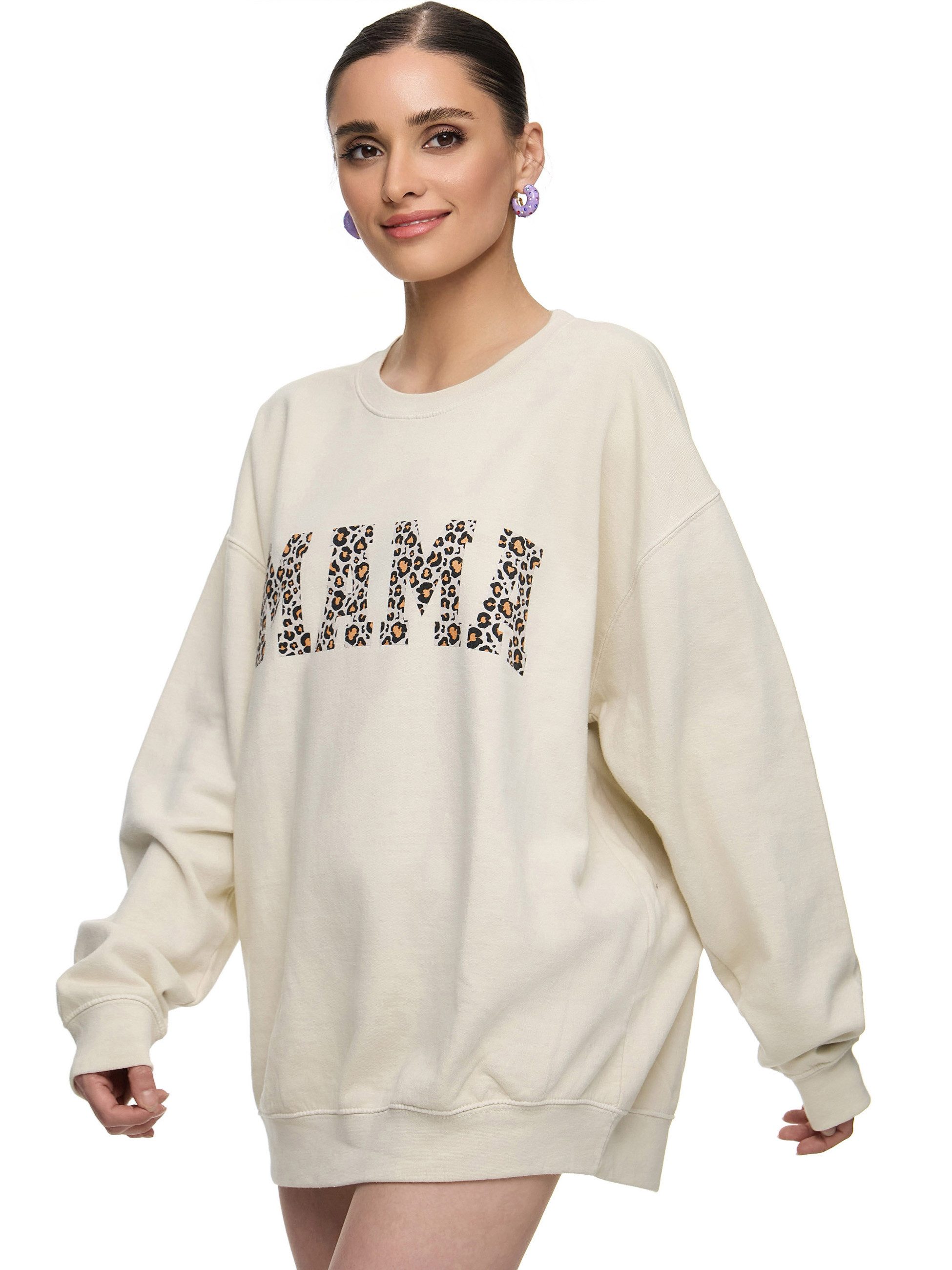 Worldclassca Longsweatshirt Worldclassca Oversized Sweatshirt MAMA günstig online kaufen