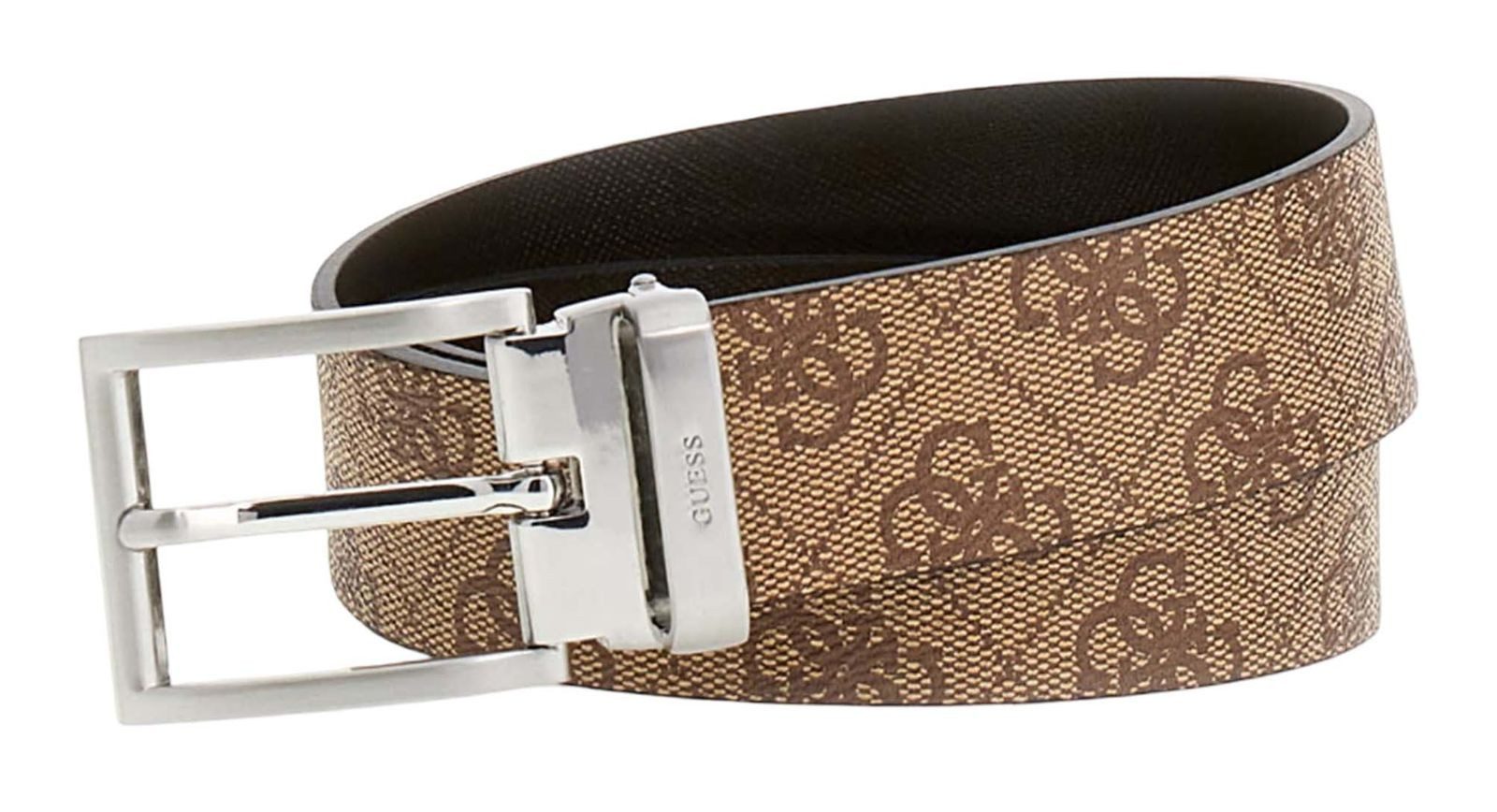 Guess Synthetikgürtel Adjustable & Reversible Belt H35 aus echtem Leder günstig online kaufen