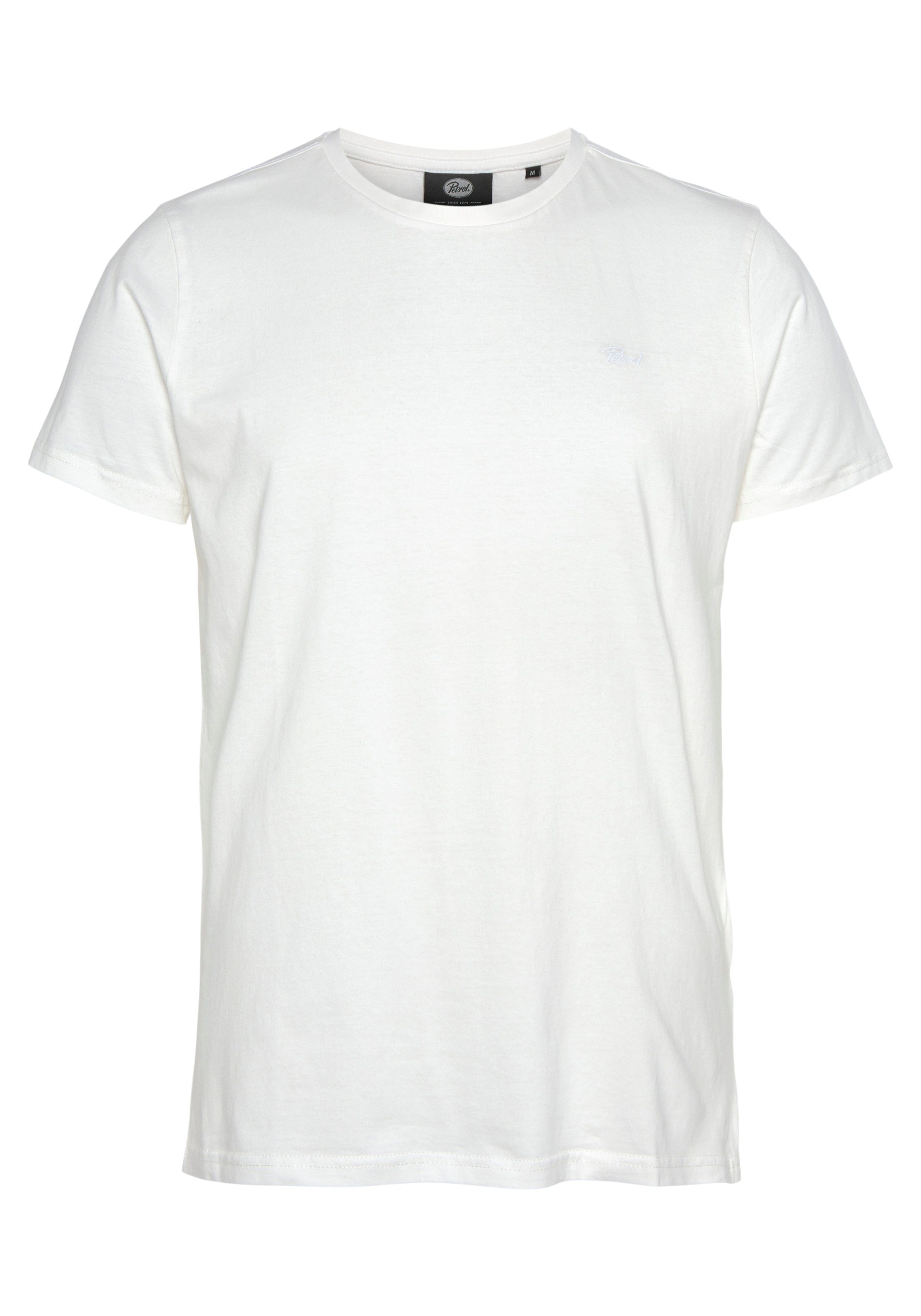 Rundhalsshirt bright white Petrol Industries