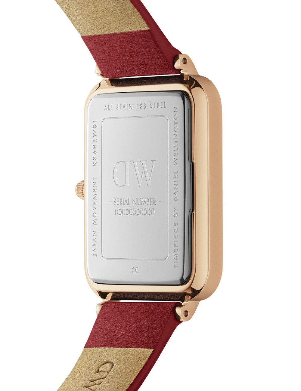 Daniel Wellington Quarzuhr Daniel Wellington DW00100453 Damenuhr Quadro Pressed Suffolk 36mm 3ATM Daniel Wellington DW00100453 Damenuhr Quadro Pressed Suffolk 36mm 3ATM