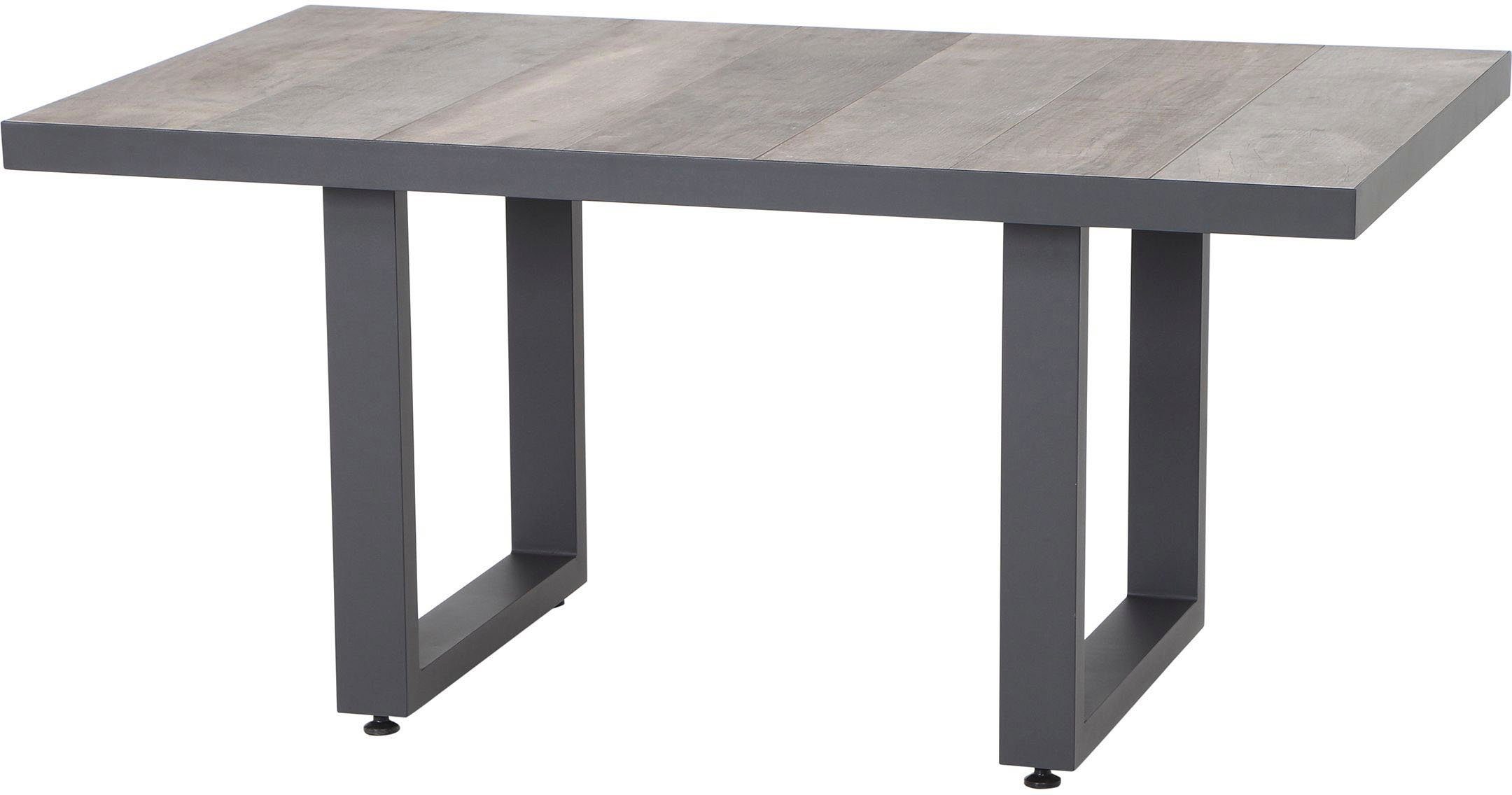 Siena Garden Gartenlounge-Set Corido, (Set, 8-tlg), bestehend aus 2 Sesseln, 1 Bank, 1 Tisch und 4 Auflagen
