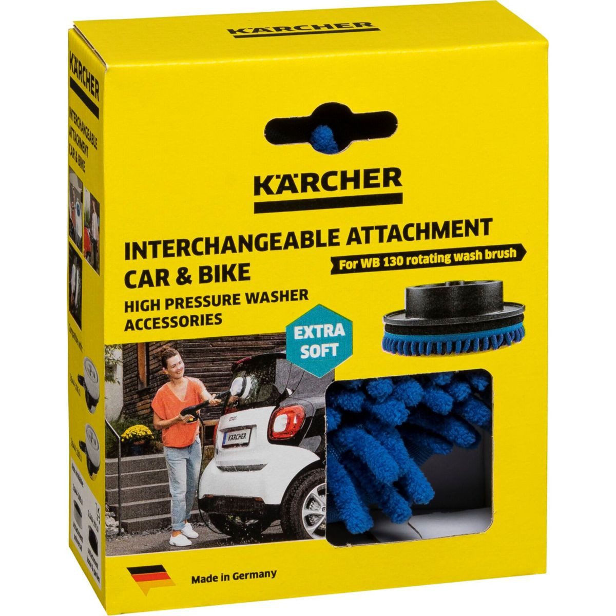 KÄRCHER Reinigungs-Set Wechselaufsatz Car & Bike für WB 130