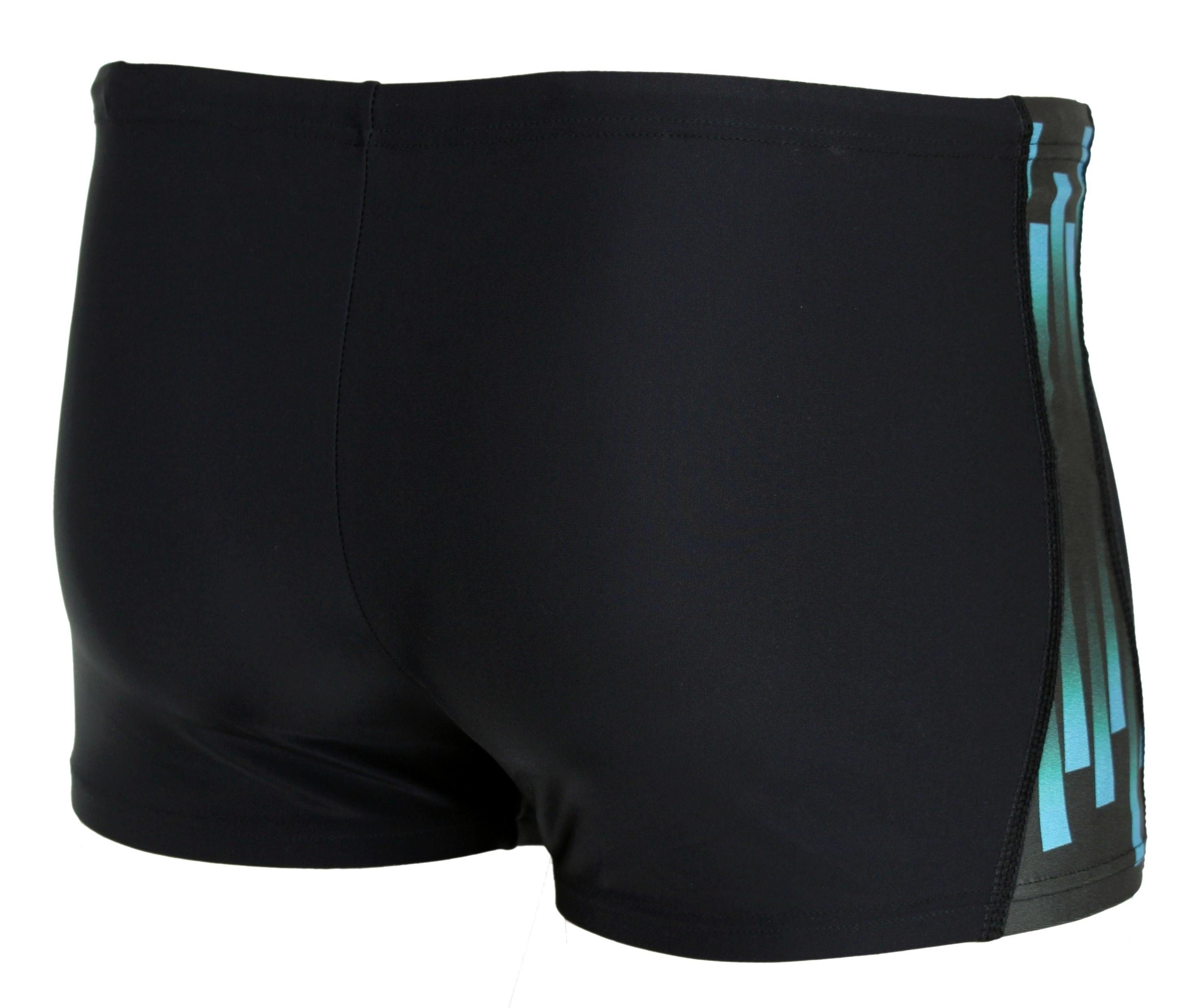Aquarti Badehose Aquarti Herren Badehose Kurz Sportlich Streifen
