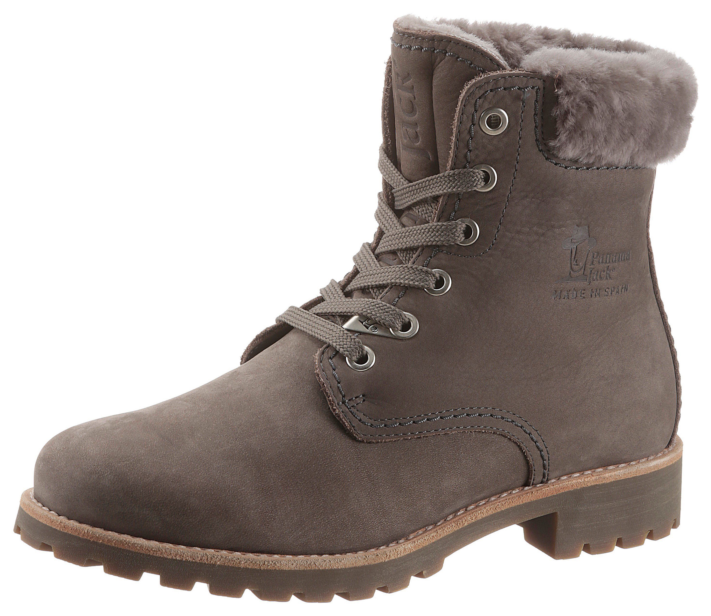 Panama Jack Winterboots mit weich gepolstertem Schaftrand