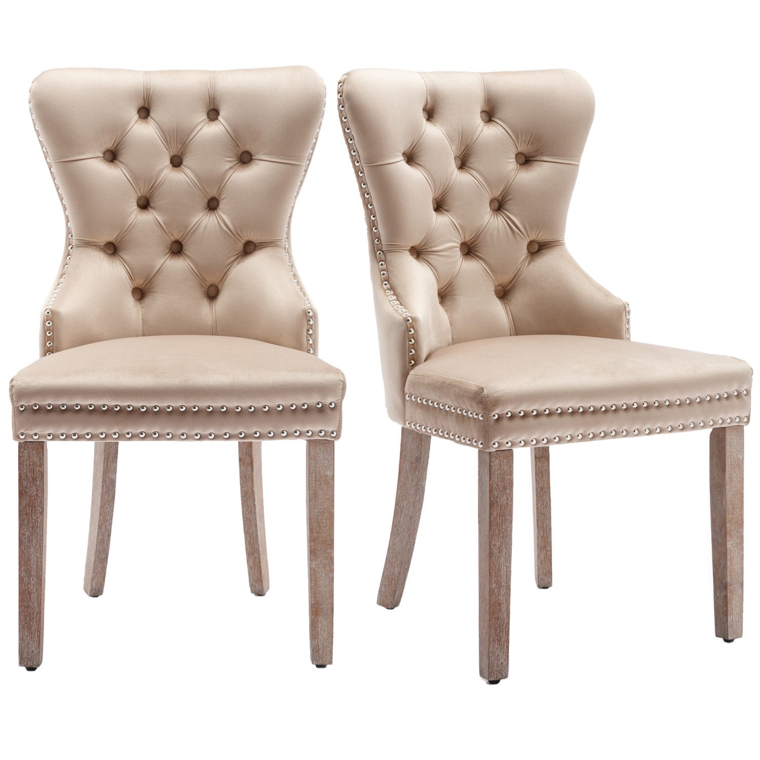 Flieks Esszimmerstuhl (Set, 2 St), 2er Set Polsterstühle Küchenstühle Wohnz günstig online kaufen