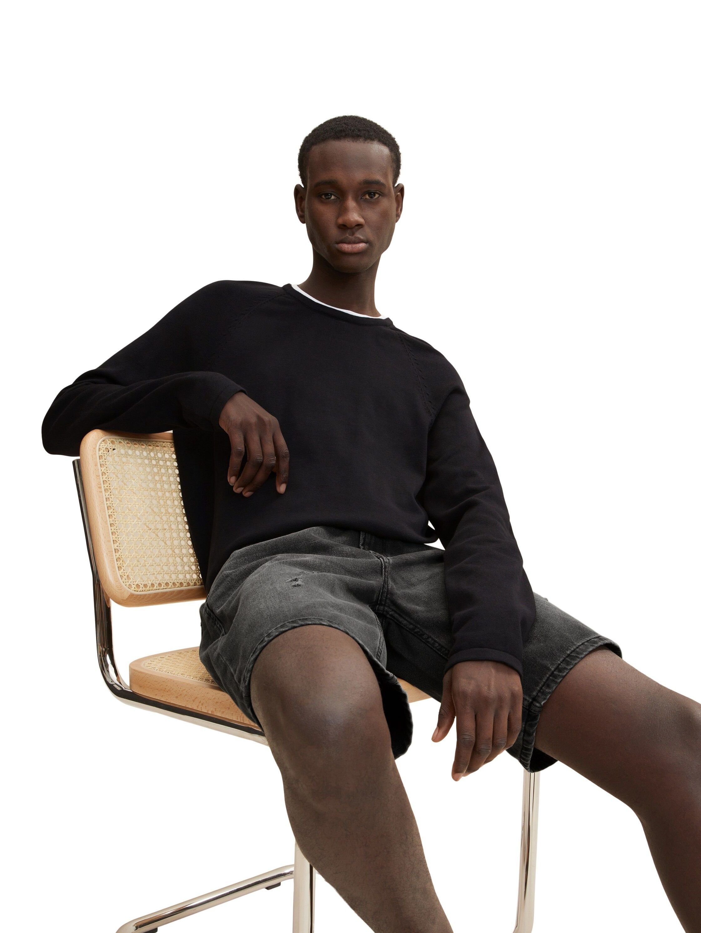 TOM TAILOR Denim Strickpullover günstig online kaufen