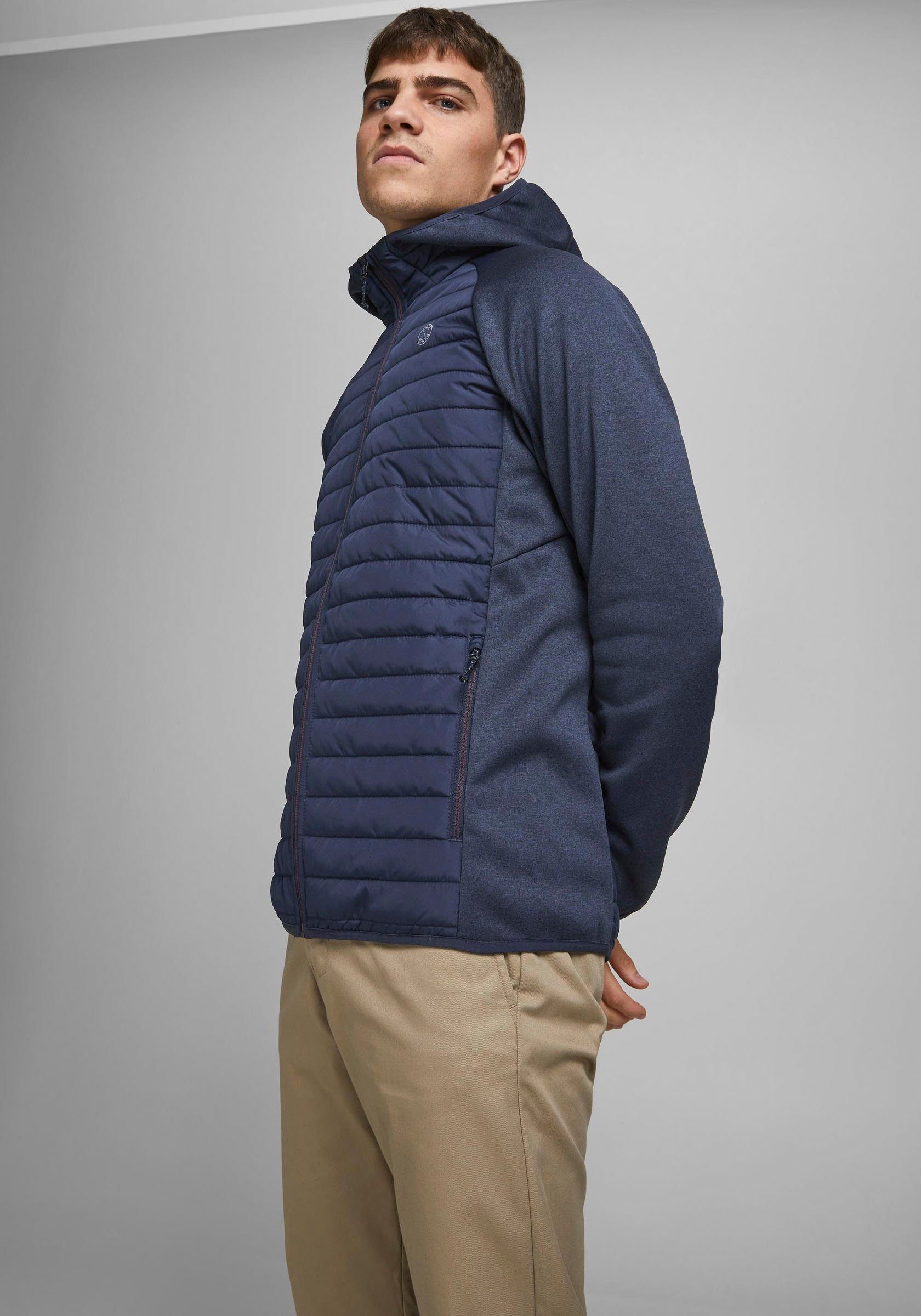 Jones NOOS Blazer & JACKET Steppjacke Navy JJEMULTI QUILTED Jack