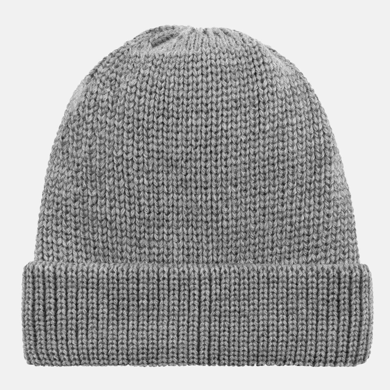 HANSEHELD Strickmütze Parkermütze 100% Schurwolle Strickmütze Wolle