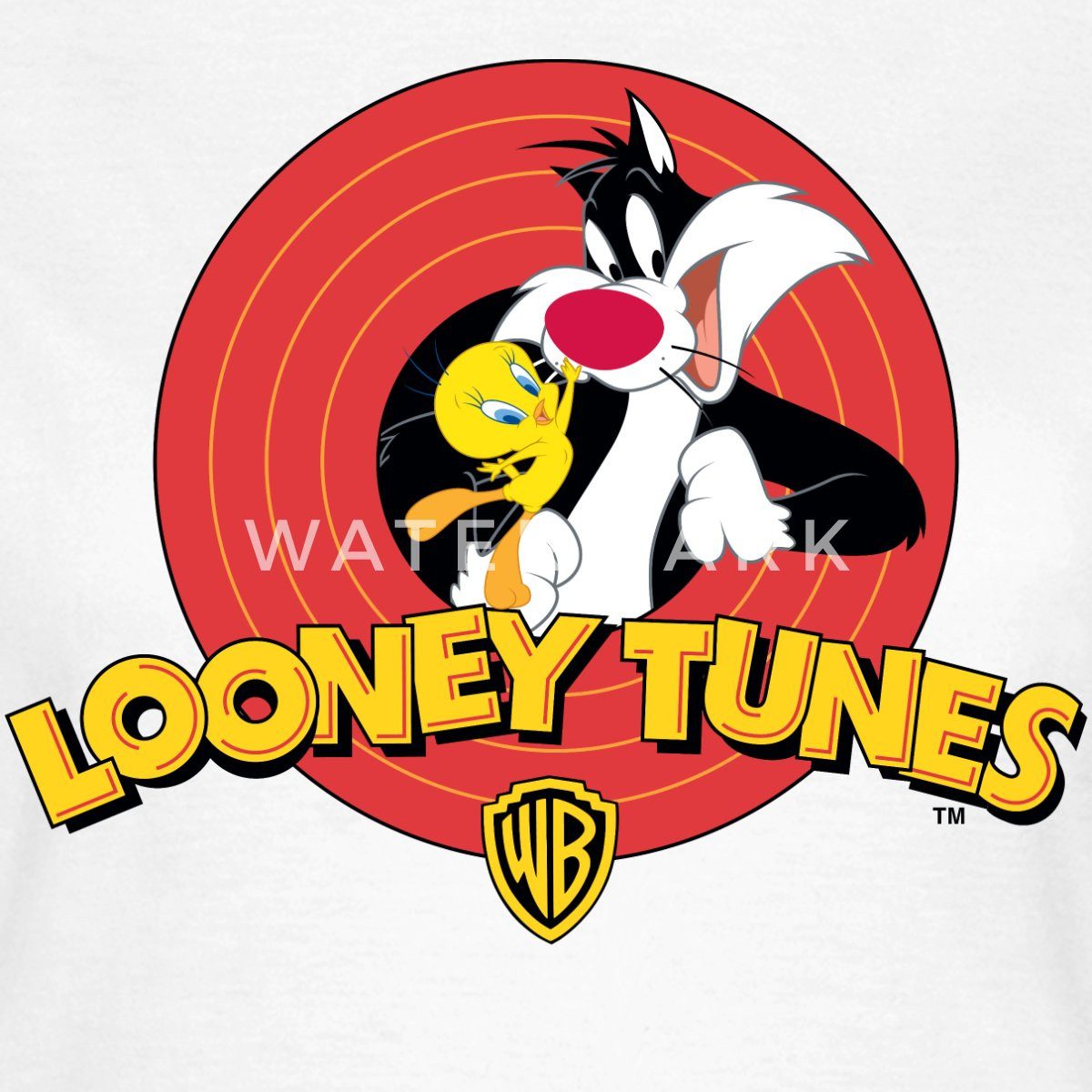 Spreadshirt T-Shirt Looney Tunes Sylvester Und günstig online kaufen