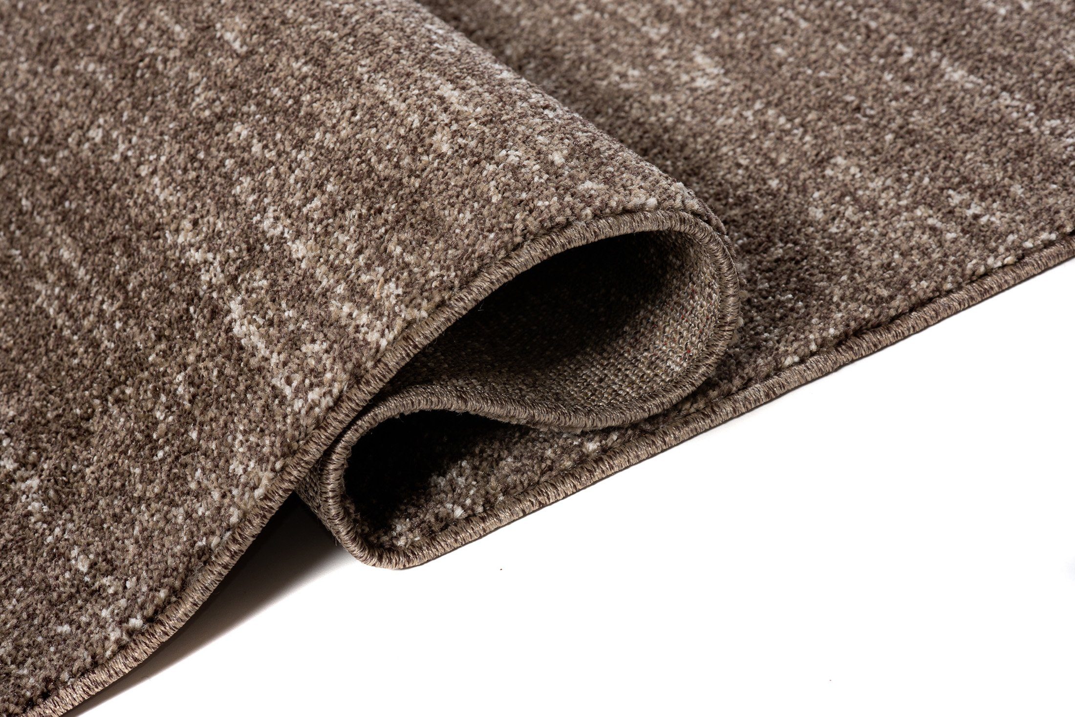 Mazovia Läufer Läufer Flurläufer Einfarbig für Vorzimmer, Küche - Braun, 60 x 100 cm, Kurzflor, Meterware, Höhe 10 mm