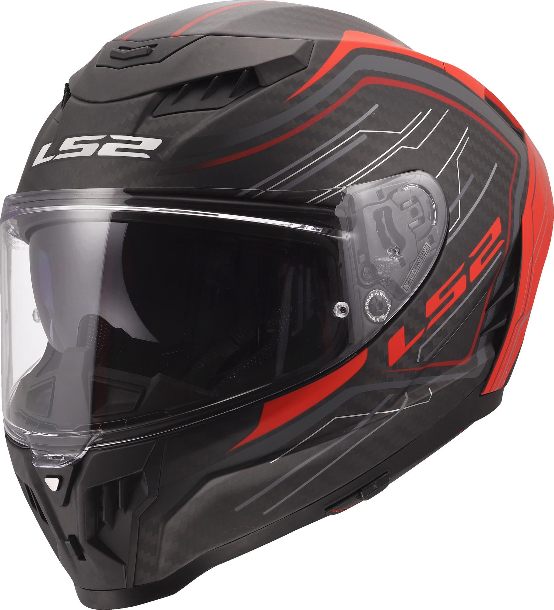 LS2 Motorradhelm FF807 Dragon Subic Helm, Notfallsystem-Polsterung (EQRS),Pinlockscheibe enthalten