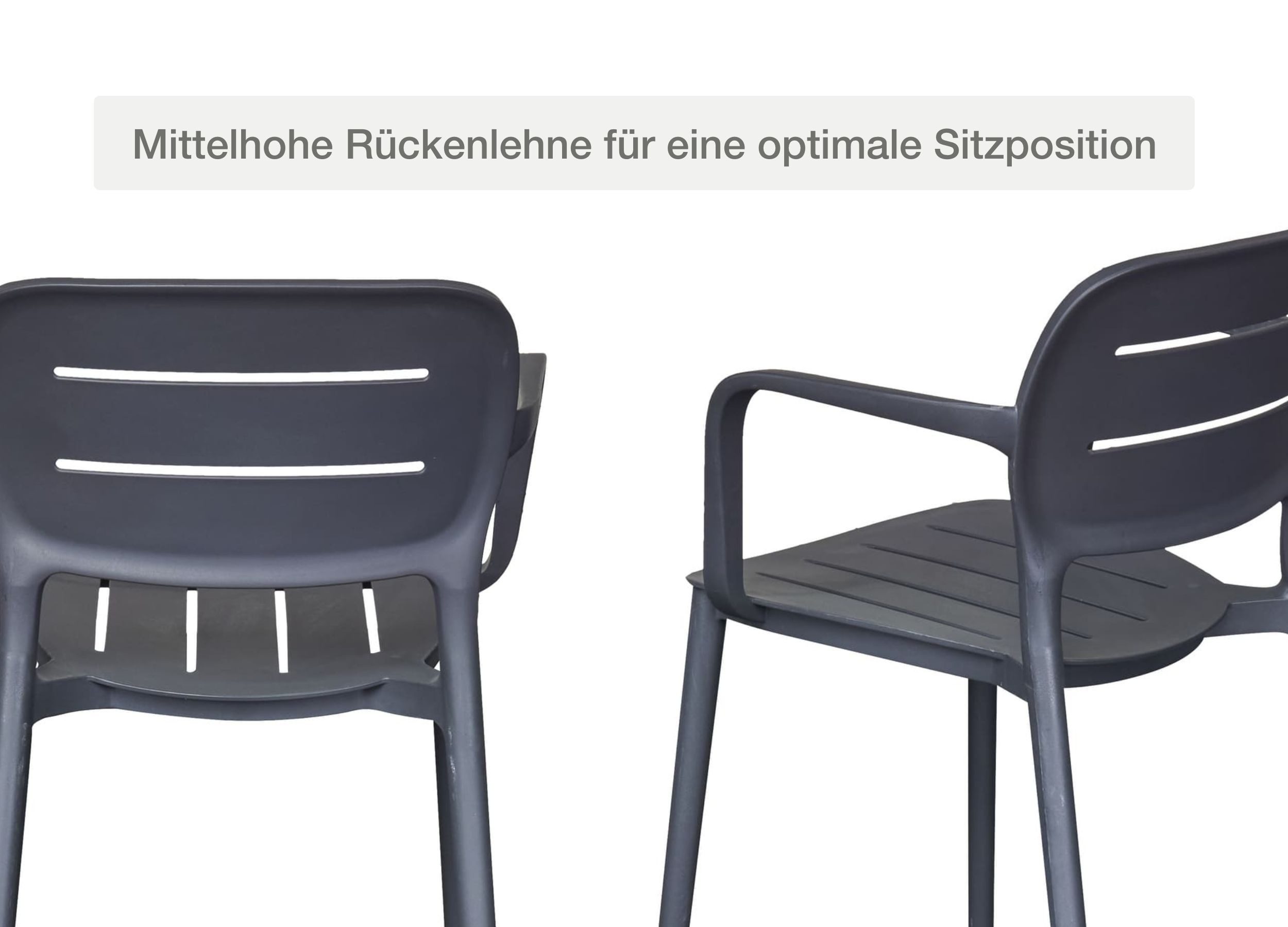 LC Garden Stapelstuhl LC Garden »Veti« Gartenstuhl Stapelstuhl Bistrostuhl (1 St)