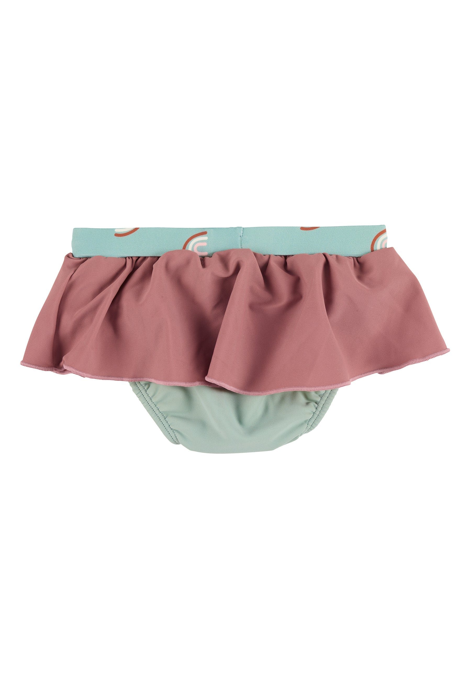 Windelfutter, (1-St., Regenbogen Kordel Schwimmshorts Badehose Kinder) Badeshorts Weitenregulierung, Baby Sterntaler® Baby zur Badehose Badepants mit Badehose mit