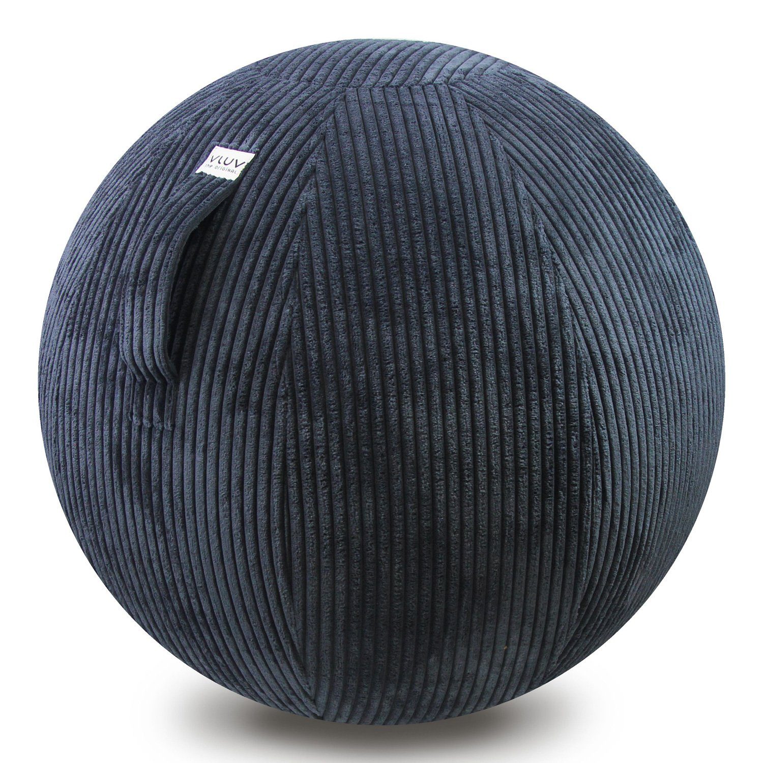 Stuhl Sitzball Vlip 60-65 cm blau Breitcord