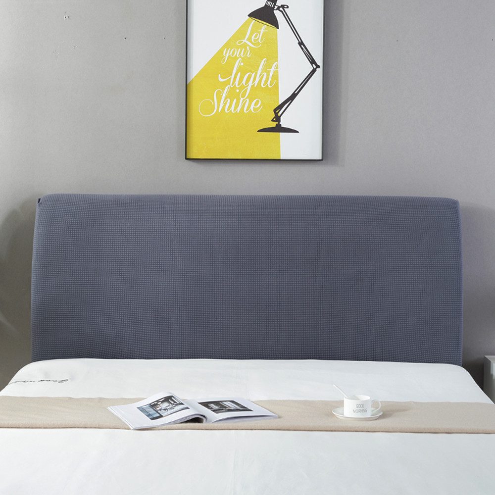 NUODWELL Betthusse Bettkopfteil Hussen Kopfteil,Stretch Samtstoff Bett Kopf günstig online kaufen