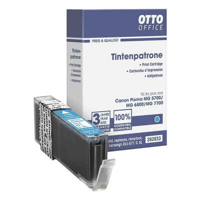 Otto Office CLI-571 C Tintenpatrone (ersetzt Canon »CLI-571 C« XL, cyan)