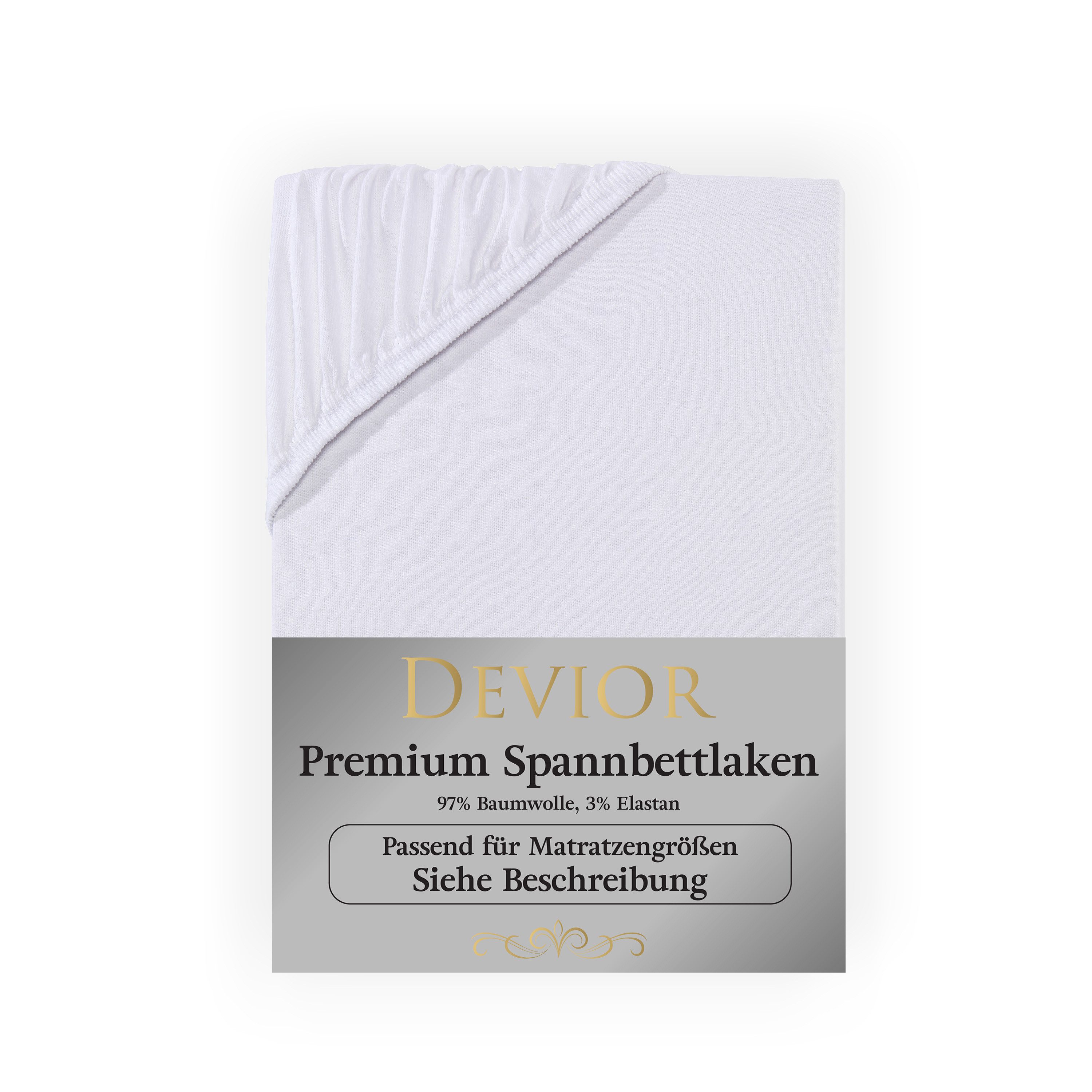 Devior Spannbettlaken Premium Spannbetttuch Bettlaken Betttücher günstig online kaufen