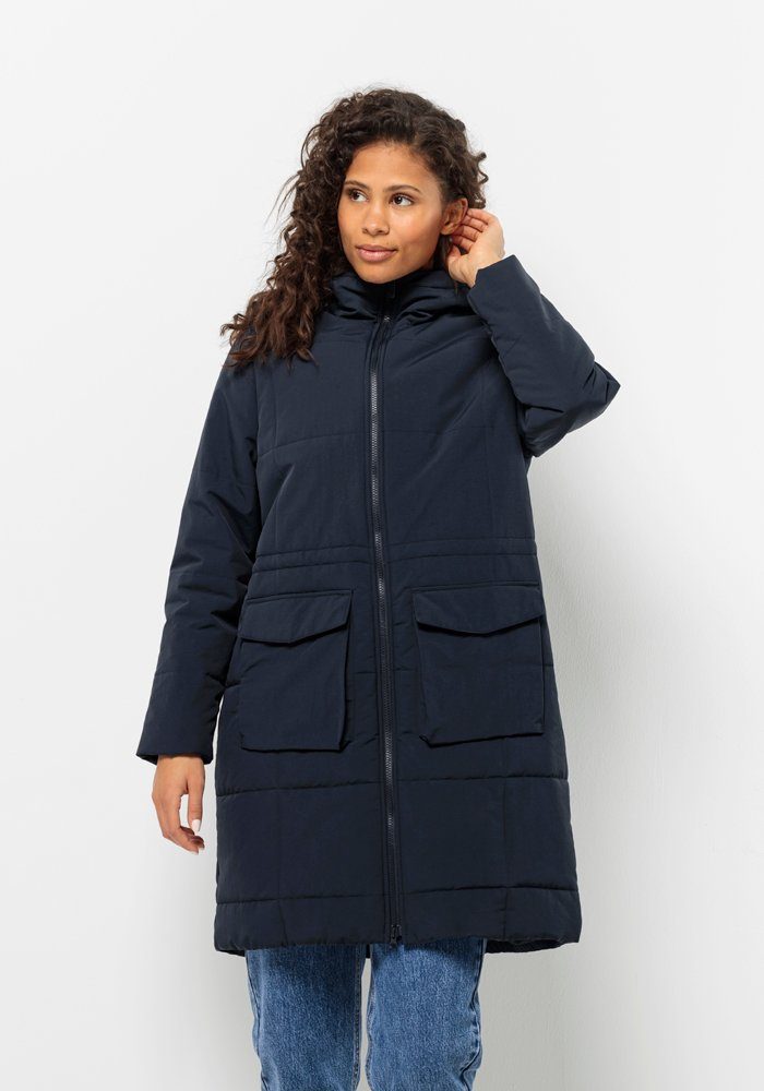 Jack Wolfskin Funktionsparka WHITE night-blue FROST W PARKA